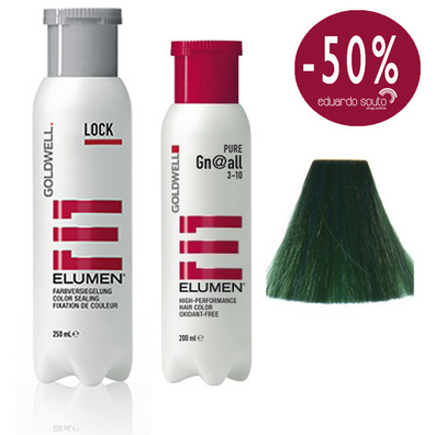 ELUMEN PACK DUO TRATAMENTO SELANTE LOCK E COR GN VERDE