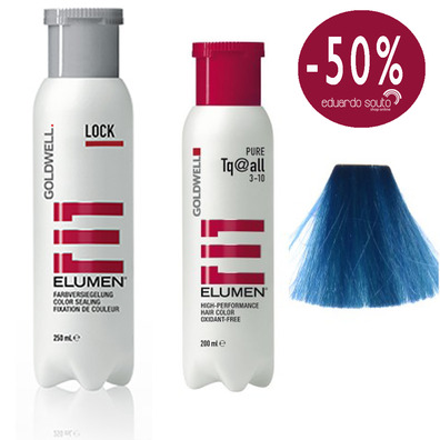 ELUMEN PACK DUO, TRATAMENTO SELANTE LOCK E COR TQ@ALL-TURQUESA