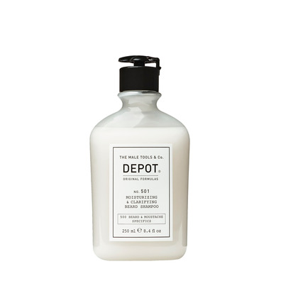 Depot No. 501 Shampoo Hidratante e Clarifificante para Barba