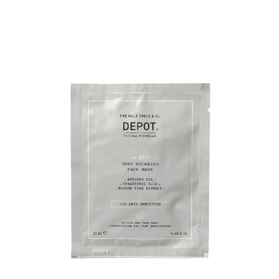 Depot No. 807 Máscara facial de relaxamento profundo 12 uds