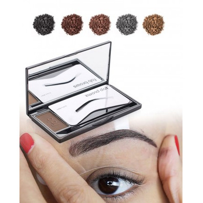 FAB BROWS, KIT DE MAQUIAGEM DE SOBRANCELHAS