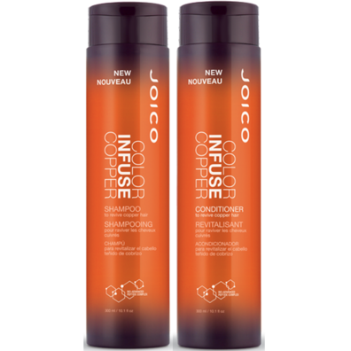 JOICO COLOR INFUSE COPPER SHAMPOO E CONDICIONADOR