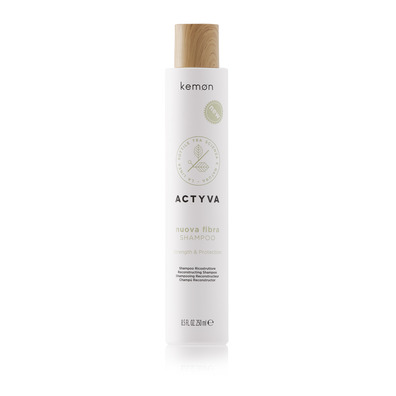 Novo shampoo de fibra Kemon Actyva 250 ml