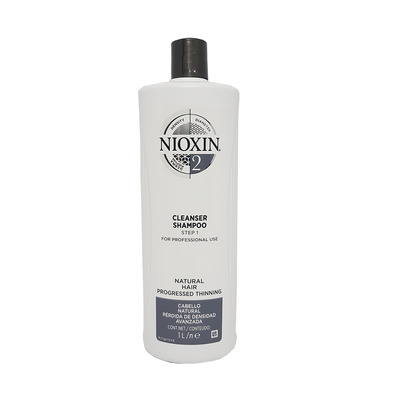 Nioxina + 2 + Limpador + Shampoo 1000 ml