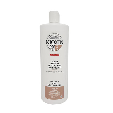 Nioxin + 3 + Couro cabeludo + Revitalize + Condicionador 1000 ml