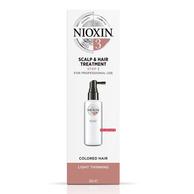 Nioxina + 3 + Couro cabeludo + Tratamento 200 ml