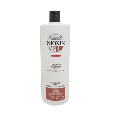 Nioxina + 4 + Limpador + Shampoo 1000 ml