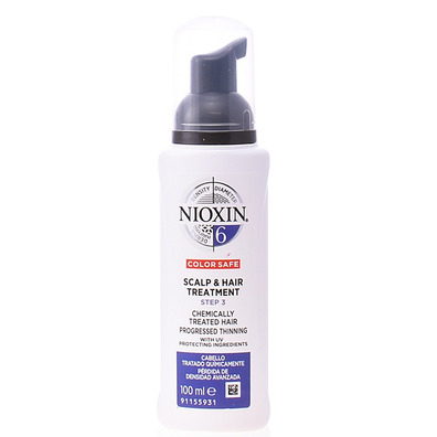 Tratamento de couro cabeludo com nioxina 6 200 ml