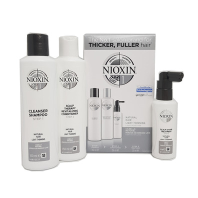 Nioxin System 1 Kit 3 etapas 150 ml