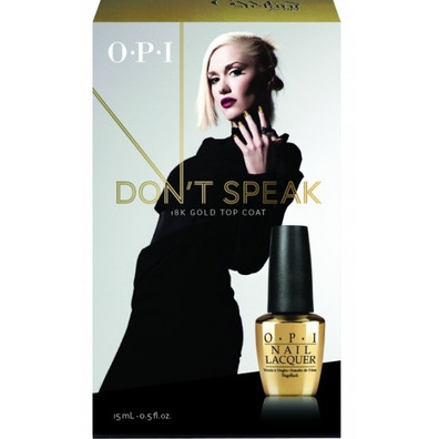 Ipo Dont Speak 18k Gold Top Coat