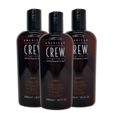 Pack 3 American Crew 3 in 1 Conditioner