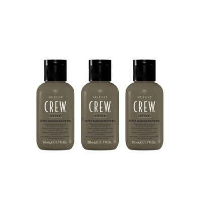 Pack American Crew 3 Ultra Flutuando Shave Oil