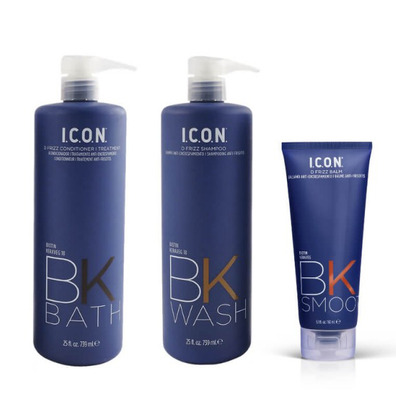 Icon Pack BK Wash   Bath 739 ml   Smooth 150 ml
