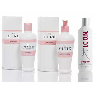ICON PACK CURE SHAMPOO, DUPLO BODY SERUM E ANTIDOTE
