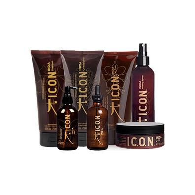 ICON PACK ÍNDIA COMPLETO Shampoo, Conditioner, Óleo, Dry Oil, Healing, 24K, Curl Cream