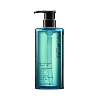 Shu uemura shampoo cleansing óleo couro cabeludo oleoso 400ml