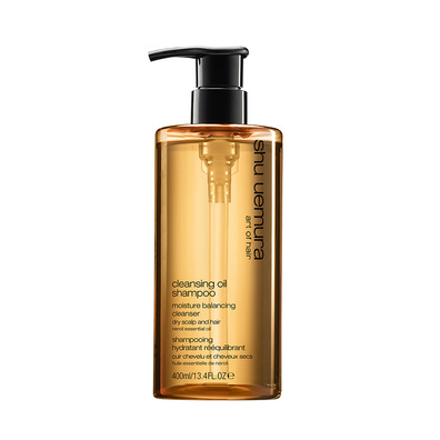 Shu uemura shampoo cleansing óleo couro cabeludo seco 400ml