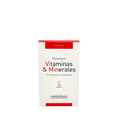 Therascience Physiomance Vitaminas e Minerais 30 cápsulas