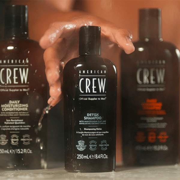 Champús para cabello masculino de la marca American Crew