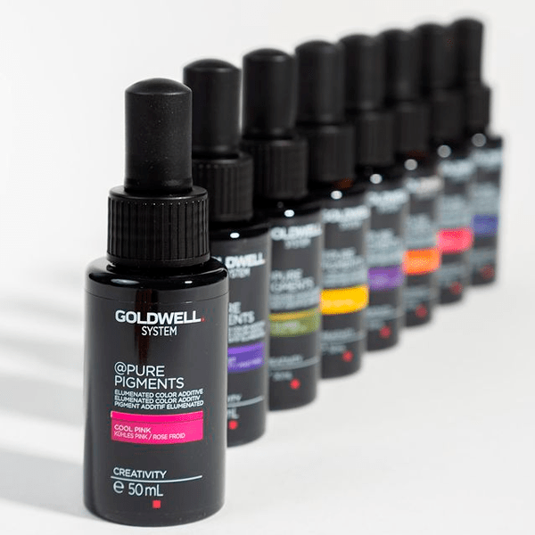 Pigmentos puros para cambiar el tono de tu tinte de la marca Goldwell