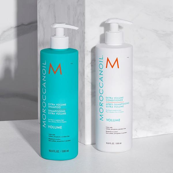 Moroccanoil productos de volumen para cabello fino